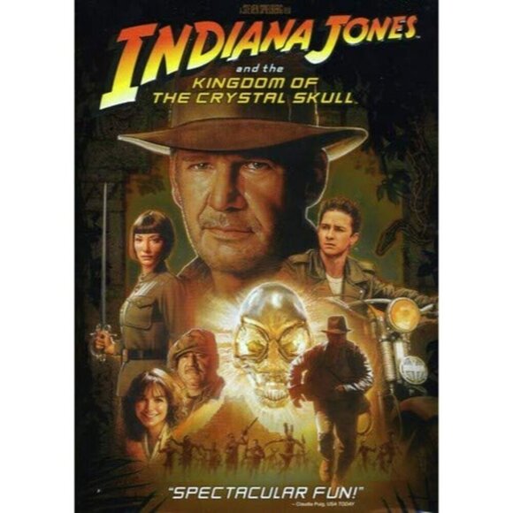 Indiana Jones and The Kingdom of the Crystal Skull Paramount Movies DVD - Picture 2 of 2